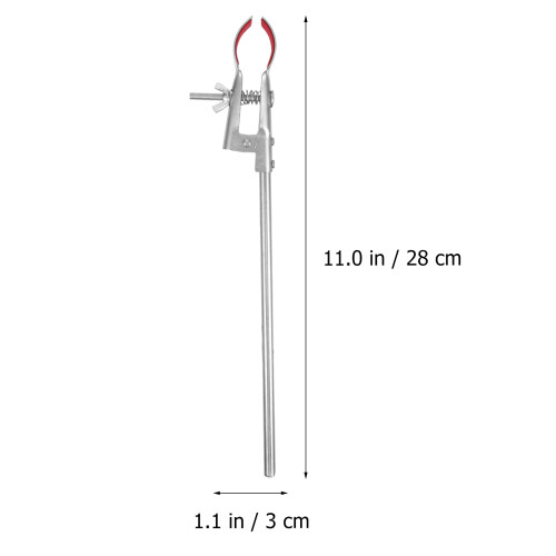 Pince de fixation pour flacons, béchers et tubes à essai (1 pièce) 1