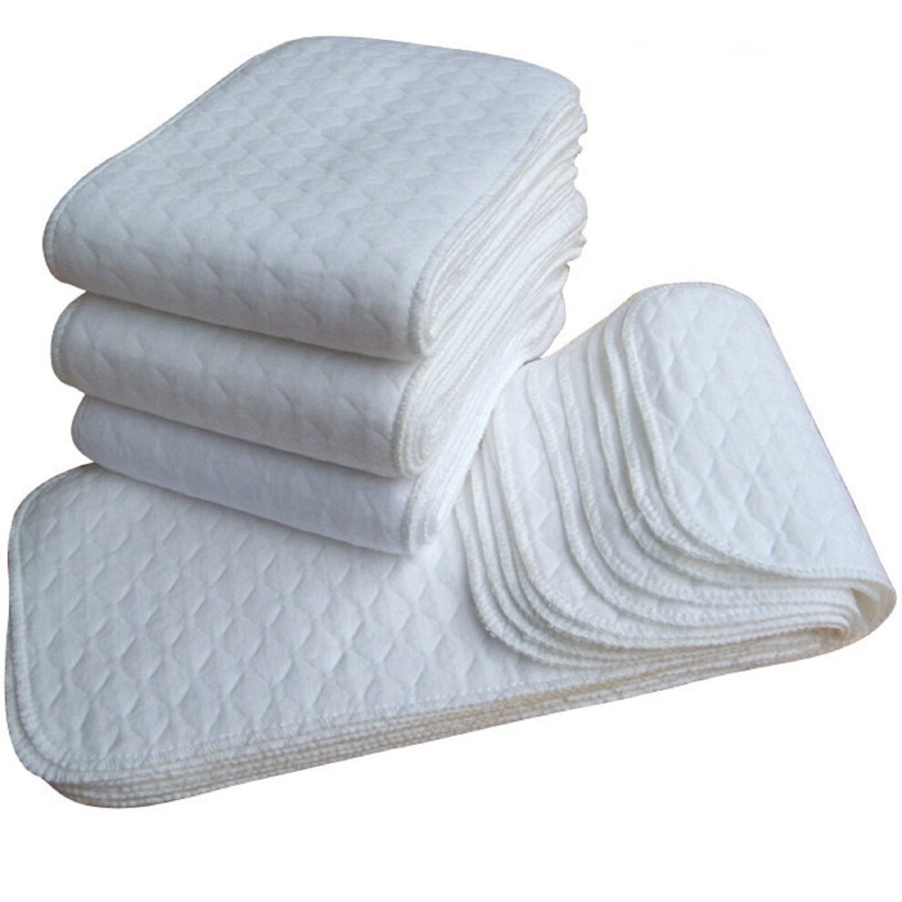 Yakbaofuo baby burp cloths cotton muslin 10 pcs