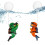 Yakbaofuo fish tank decorations diver ornaments 2 pcs 1