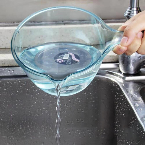 Kunststoff-Wasserschöpfkelle, verdickter Duscheimer, 1 Stück 2