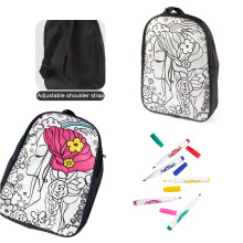 Hand Painted Graffiti Backpack for Toddlers 30ML