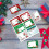 Kerstcadeaulabelstickers met naamlabels (6 stuks) 6