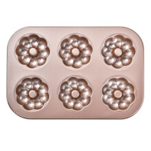 Viflosae non-stick cake and donut pan set 6-piece