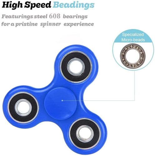 YZhouD fidget spinners brinquedos sensoriais pacote com 5 2