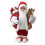 Weihnachtsmann-Figur, stehend, Dekoration, 30 cm 2