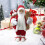 Weihnachtsmann-Figur, stehend, Dekoration, 30 cm 4