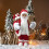 Weihnachtsmann-Figur, stehend, Dekoration, 30 cm 5