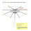Parasol de terrasse rouge 6 baleines, 1,98 m 5