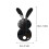 Easter Rabbit Acrylic Wall Decal 3D Mirror 3