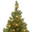 Pre-Lit Tabletop Christmas Tree LED 2ft Burlap Base 5