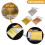 Metallic Foil Flakes Imitation Gold Leaf 300 Sheets 2