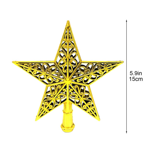 Décoration étoile pour sapin de Noël (1 pièce) 2