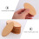 Felii de lemn ovale nefinisate DIY Decor 100 buc 2