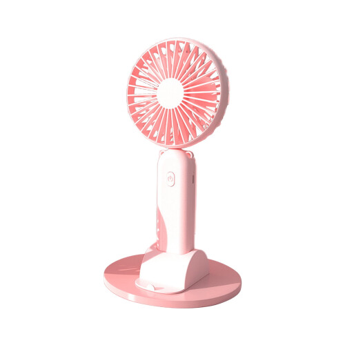 Kayannuo Mini-USB-Handventilator Pink3Speeds 1