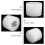 Silikonlysformer formet som mandarin, 2 stk. 5