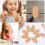 Felii de lemn ovale nefinisate DIY Decor 100 buc 5