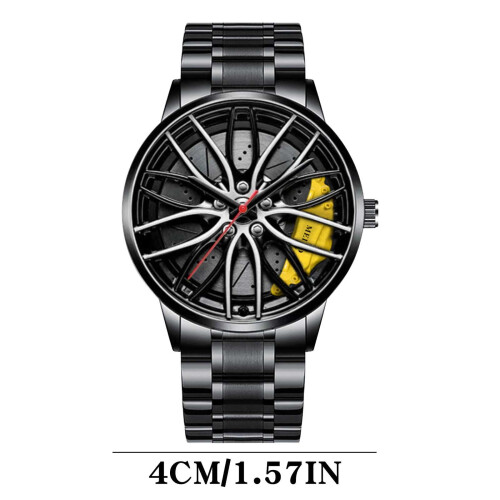 Men's Automatic Watch Tire-Shaped Design 1 Piece 2