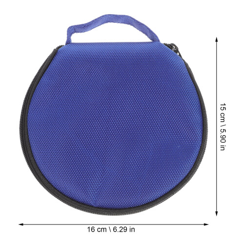 CD case round storage bag for 20 discs 3 pcs 2