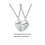Mor dotter matchande halsband set 2