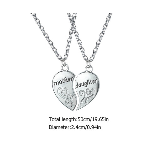 Mor dotter matchande halsband set 1