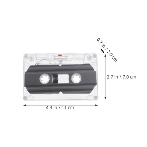 Blank audio cassette tapes 30-minute 6 pcs 2