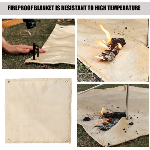 Fireproof cloth place mat heat resistant 1 piece 1
