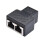 RJ45 Ethernet Splitter Adapter Black 1-to-2 LAN 4