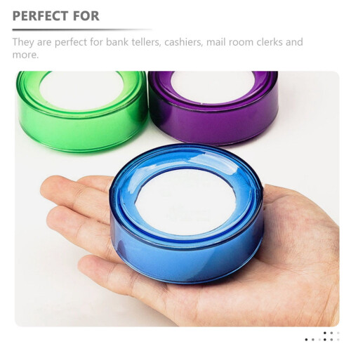 Finger Wet Sponge for Money Counting 5pcs 2
