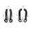 Aurora Trade Bicycle Vice Handlebar Pair High Hardness 5