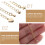 Catena di estensione dorata per collane, bracciali e cavigliere 6