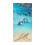 Toalha de praia de microfibra leve e resistente à areia, 76 x 152 cm (30 x 60 polegadas). 2