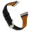 Slim cowhide leather watch strap for Versa 3 4