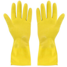 Reusable Latex Dishwashing Gloves Waterproof Non-slip 4