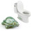 Sea Turtle Toilet Bolt Caps Ceramic Decorative Covers 4-Pack 8