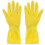 Reusable waterproof dishwashing rubber gloves, non-slip 1