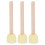 Paint Sponge Set Round Shape with Wooden Handle 20 Pcs 1