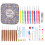 1 σετ κιτ πλέξης με νήμα, βελονάκι πλεξίματος, φορητό εργαλείο ύφανσης, κιτ βελόνας 1