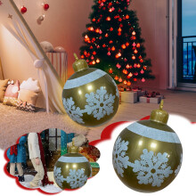 Viflosae Christmas inflatable ball ornament 60cm