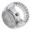 Glitter Nurse Fob Watch Ring Grey Adjustable 3