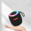 Caixa de som Bluetooth portátil com luz RGB e tecido. 2
