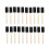 Paint Brush Set 1 Inch Sponge Wood Handle 60PCS 1