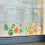 Easter wall decal 11.8 x 22.4 inches 7