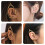 Øremanchetter uden piercing Clip-on øreringe Fantasy Cosplay Wrap 5