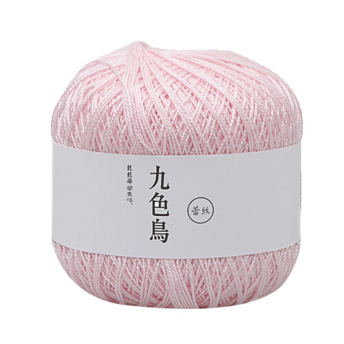 Cotton crochet yarn fine woven thread 8-ply