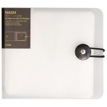 CD case binder storage book 12-slot organizer