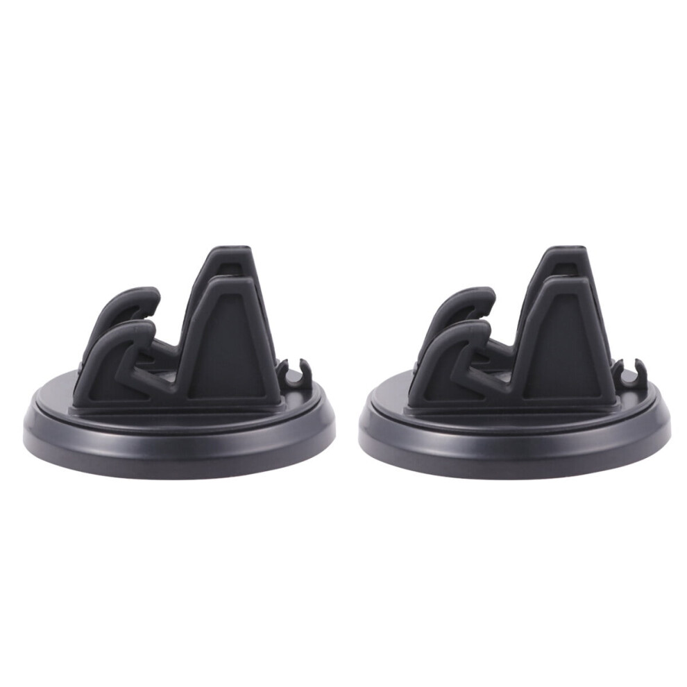Phone Mount Dashboard Stand Rotatable Silicone 2Pcs 901175891694