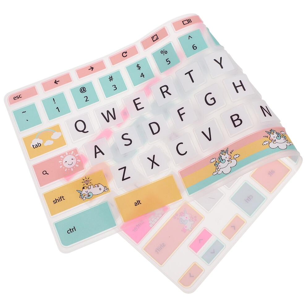Laptop Keyboard Protector Dust-Proof Silica Gel Cover 901175892325