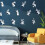 Easter wall stickers rabbit acrylic home decoration set 6