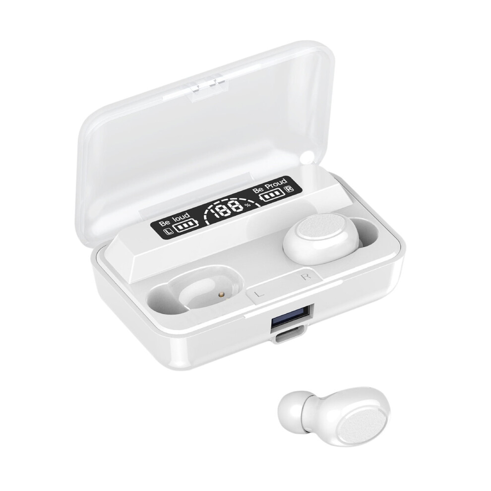 Tarmeek Bluetooth 5.0 Wireless Earbuds With Charging Case 901175889301