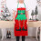 Kerstschort van flanel voor dames (1 stuk) 4